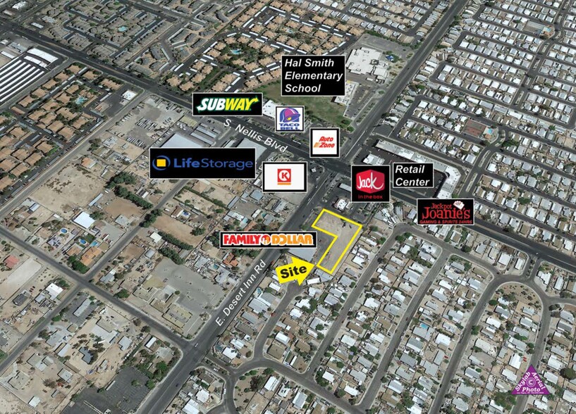 4915 E Desert Inn Rd, Las Vegas, NV for sale - Site Plan - Image 2 of 2