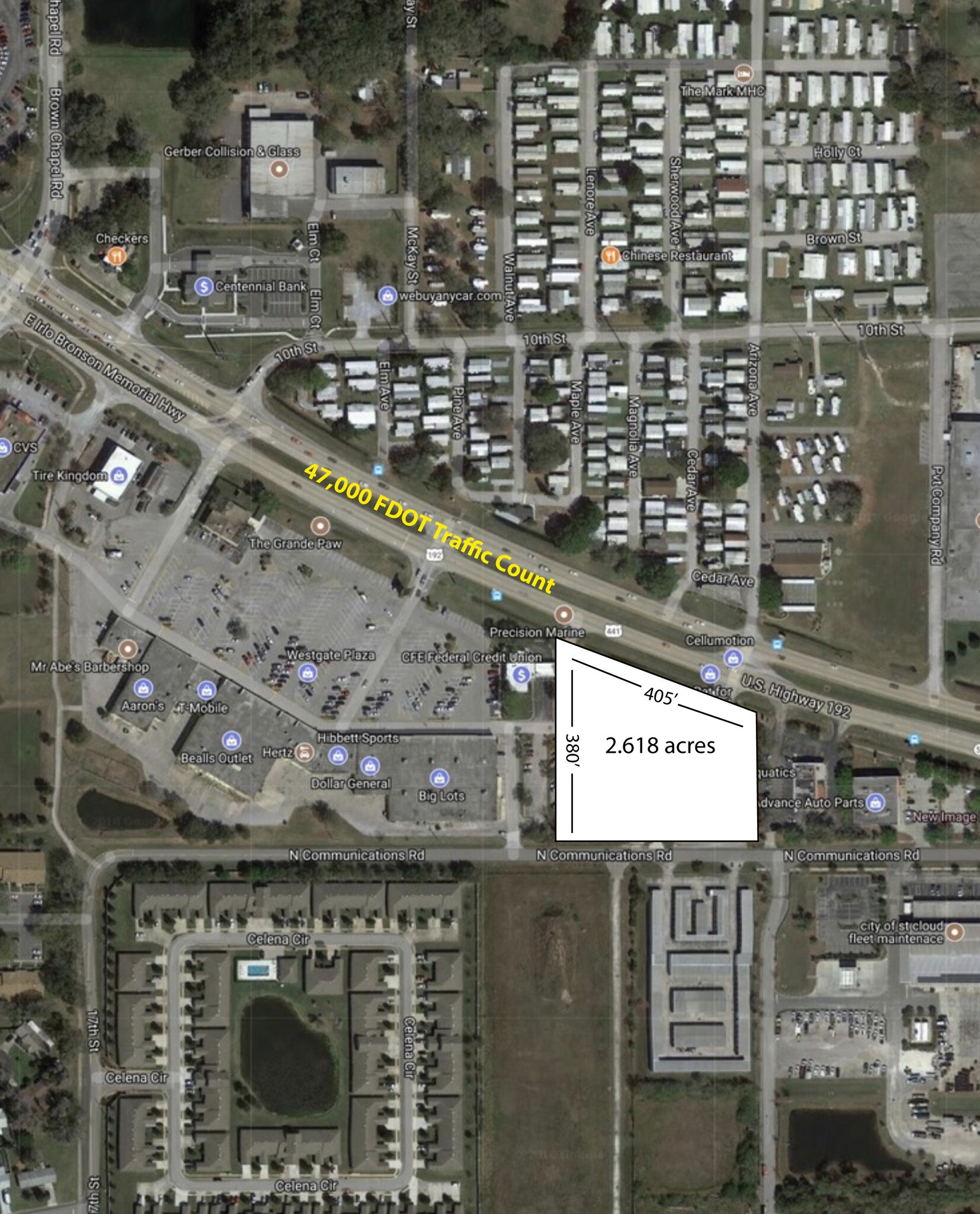 13th St, Saint Cloud, FL for sale Aerial- Image 1 of 1