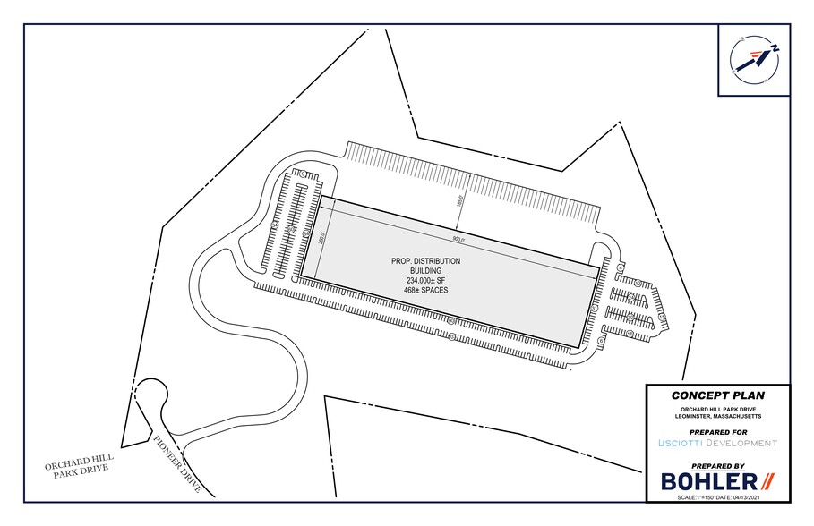 Orchard Hill Park Dr, Leominster, MA for rent - Site Plan - Image 1 of 1