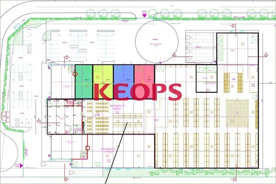 Light Industrial in Plaisance-du-Touch to rent - Floor Plan - Image 3 of 10