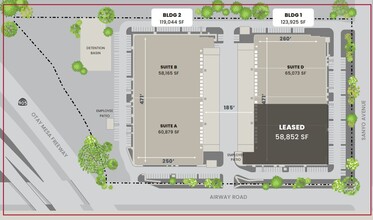 2080 Sanyo Ave, San Diego, CA for rent Site Plan- Image 2 of 2