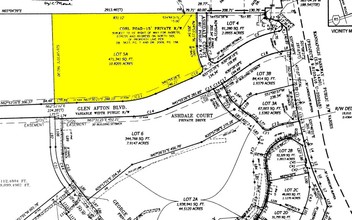 Glen Afton Blvd, Concord, NC for sale Plat Map- Image 1 of 1