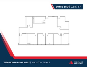 2180 North Loop W, Houston, TX for rent Floor Plan- Image 1 of 1