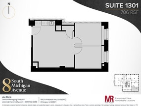 8 S Michigan Ave, Chicago, IL to rent Floor Plan- Image 1 of 1