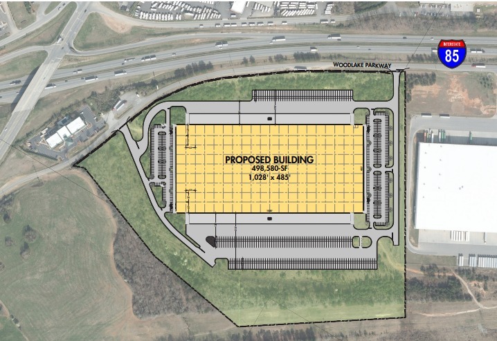 121 Woodlake Parkway, Kings Mountain, NC for rent - Site Plan - Image 1 of 1