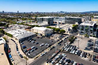 7000 Romaine St, Los Angeles, CA - aerial  map view