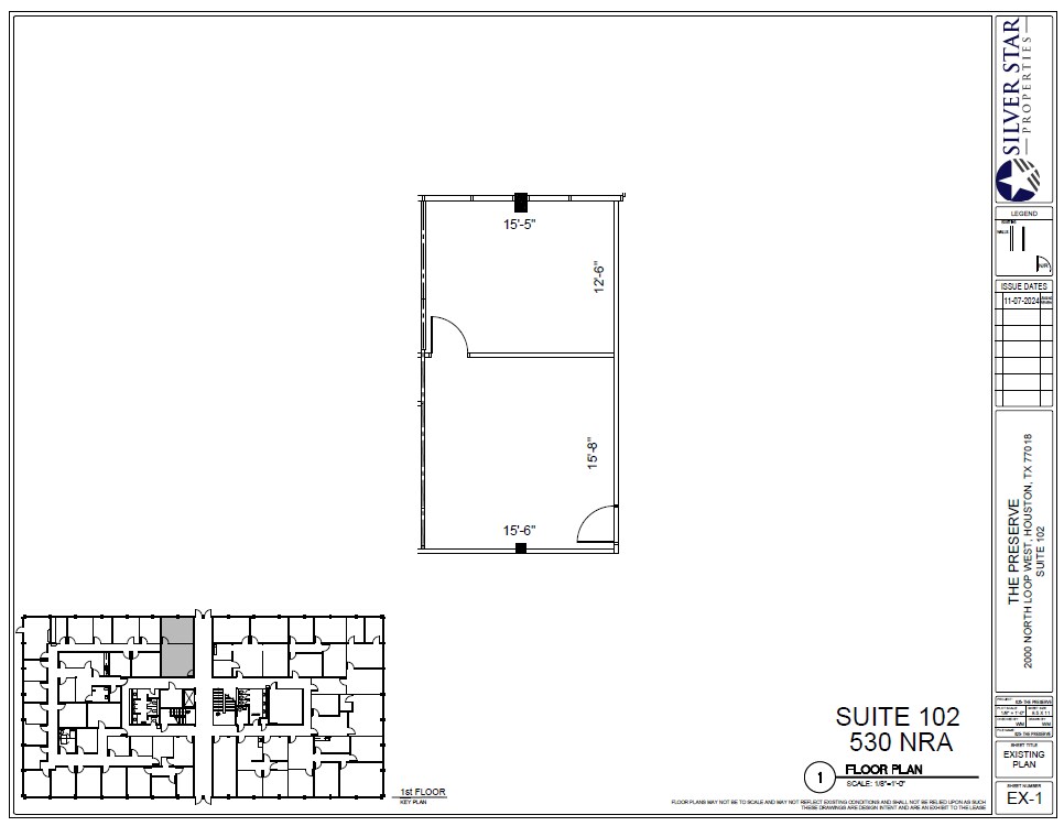 2000 N Loop Fwy W, Houston, TX to rent Floor Plan- Image 1 of 1