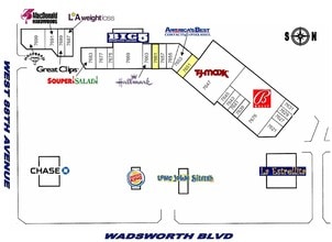 7605-7699 W 88th Ave, Arvada, CO to rent Site Plan- Image 1 of 1