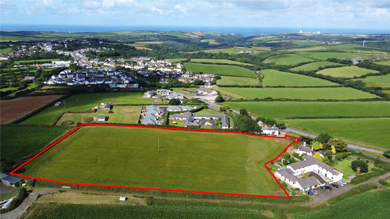 Kilkhampton Road, Bude for sale Aerial- Image 1 of 1