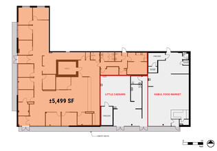 353-355 Montreal Rd, Ottawa, ON for rent Floor Plan- Image 2 of 3