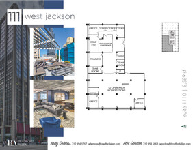 111 W Jackson Blvd, Chicago, IL for rent Floor Plan- Image 1 of 3