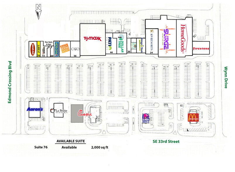 18-24 E 33rd St, Edmond, OK for rent - Site Plan - Image 3 of 10