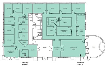 1340 Sunday Dr, Raleigh, NC for rent Floor Plan- Image 1 of 1