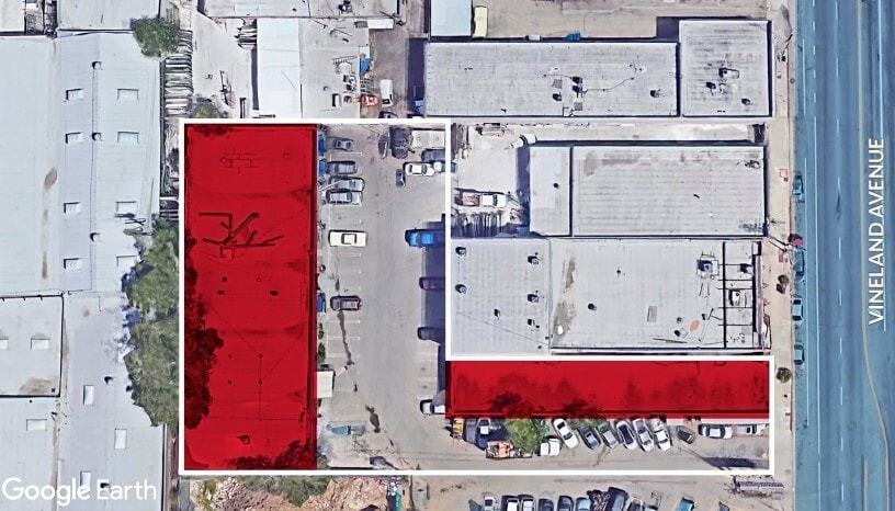 7129-7133 Vineland Ave, North Hollywood, CA for sale Aerial- Image 1 of 1