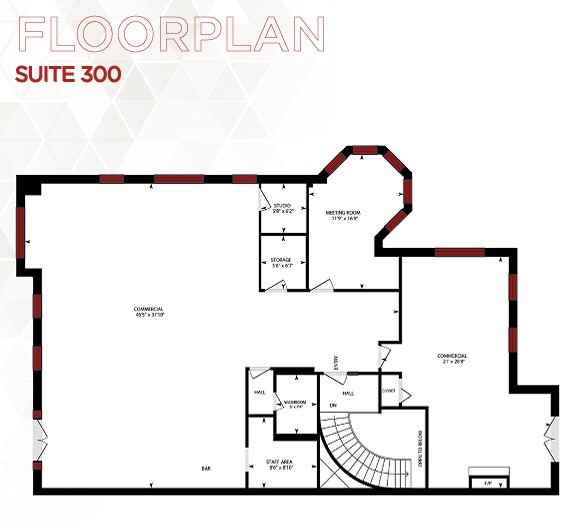 410-420 N Service Rd E, Oakville, ON for rent Floor Plan- Image 1 of 1