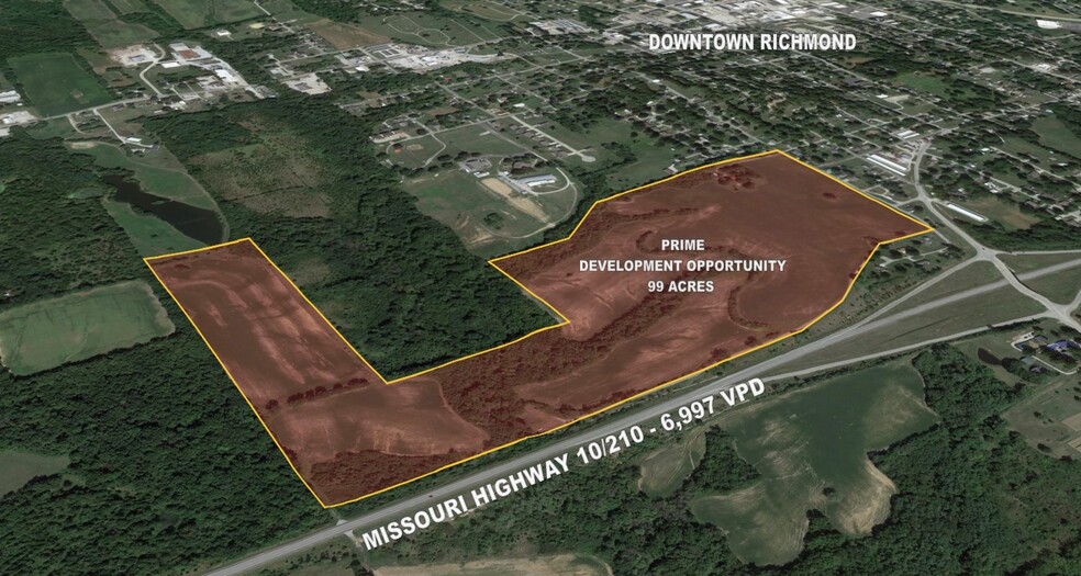 Hill, Richmond, MO for sale - Site Plan - Image 1 of 5