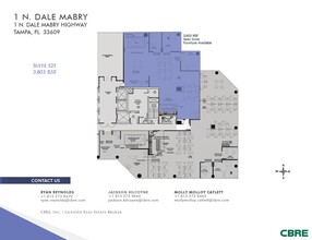 1 North Dale Mabry Hwy, Tampa, FL for rent Floor Plan- Image 1 of 4