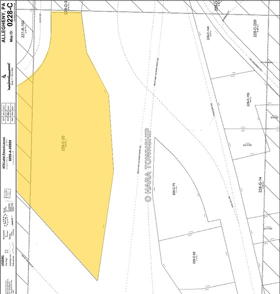 235 Alpha Dr, Pittsburgh, PA for sale - Plat Map - Image 3 of 7