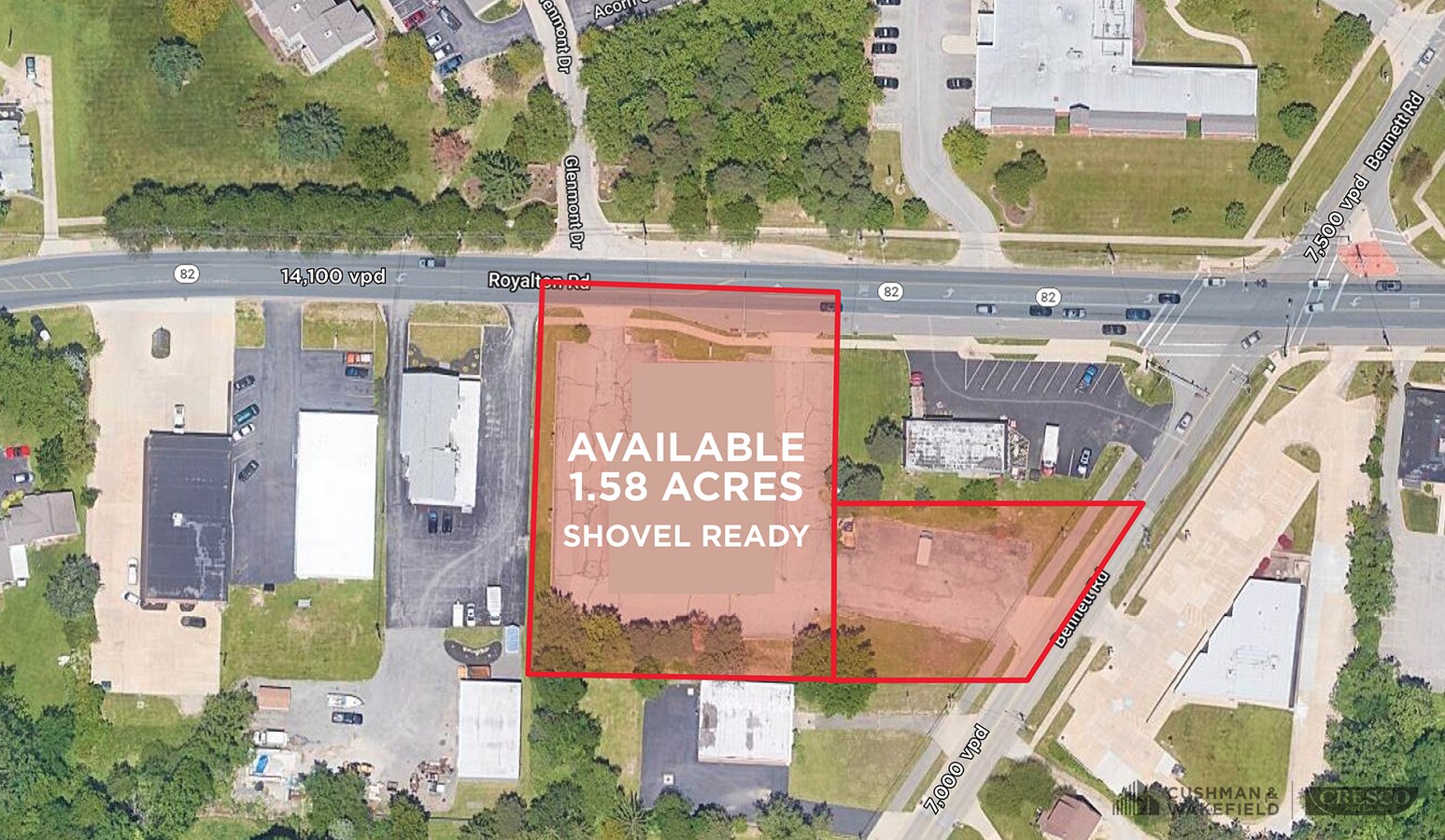 7375 Royalton Rd, North Royalton 44133 Land for Sale UK