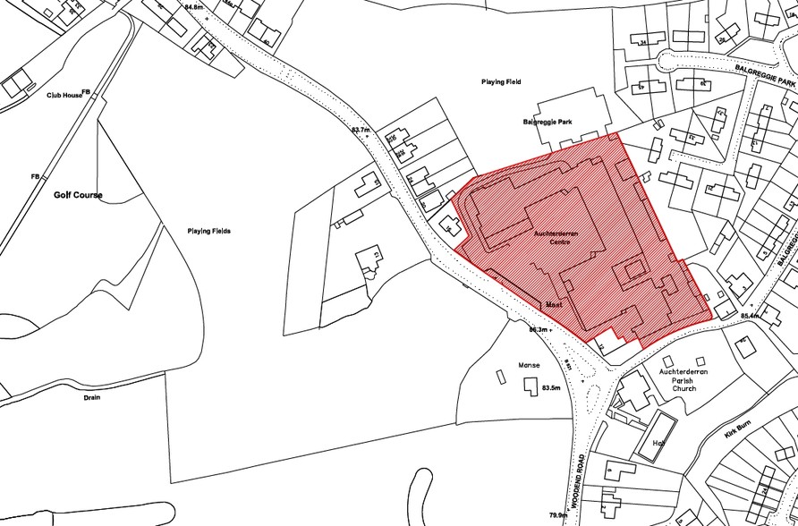 Woodend Rd, Lochgelly for sale - Site Plan - Image 2 of 2