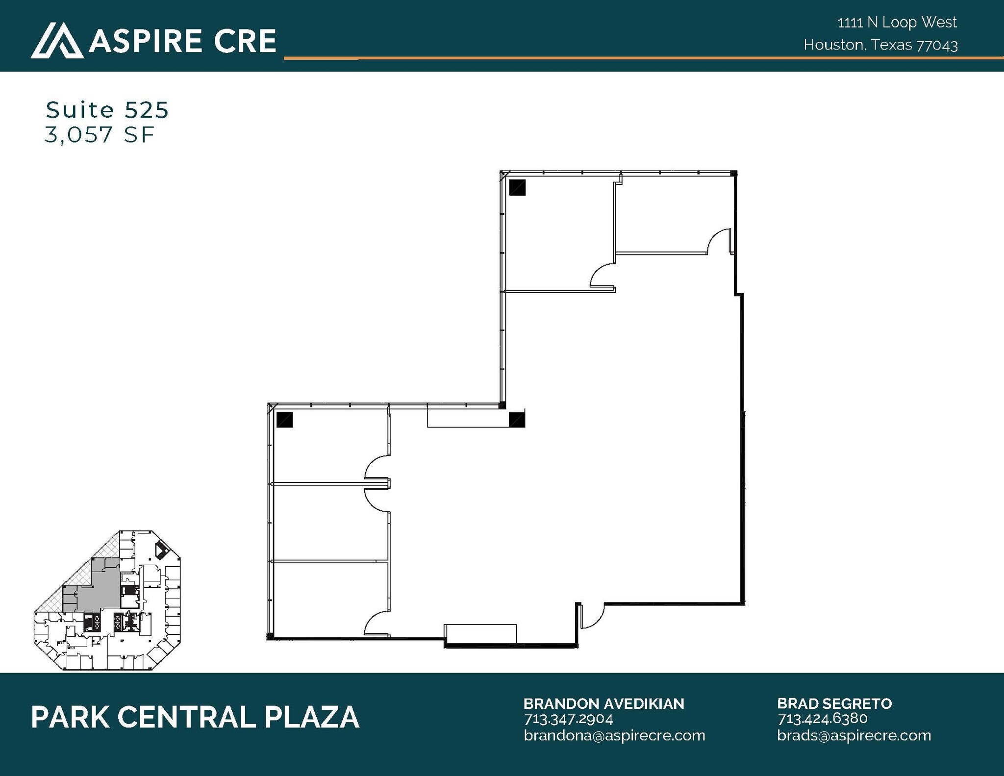 1111 N Loop W, Houston, TX to rent Floor Plan- Image 1 of 1