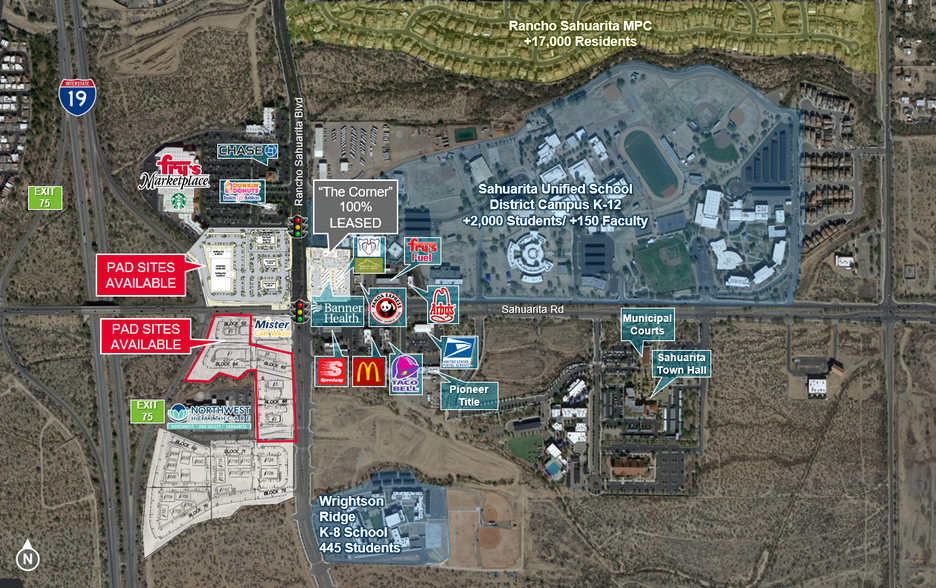 16266 S Rancho Sahuarita Blvd, Sahuarita, AZ for rent - Site Plan - Image 1 of 1