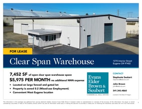 1270 Interior St, Eugene, OR to rent Interior Photo- Image 2 of 5