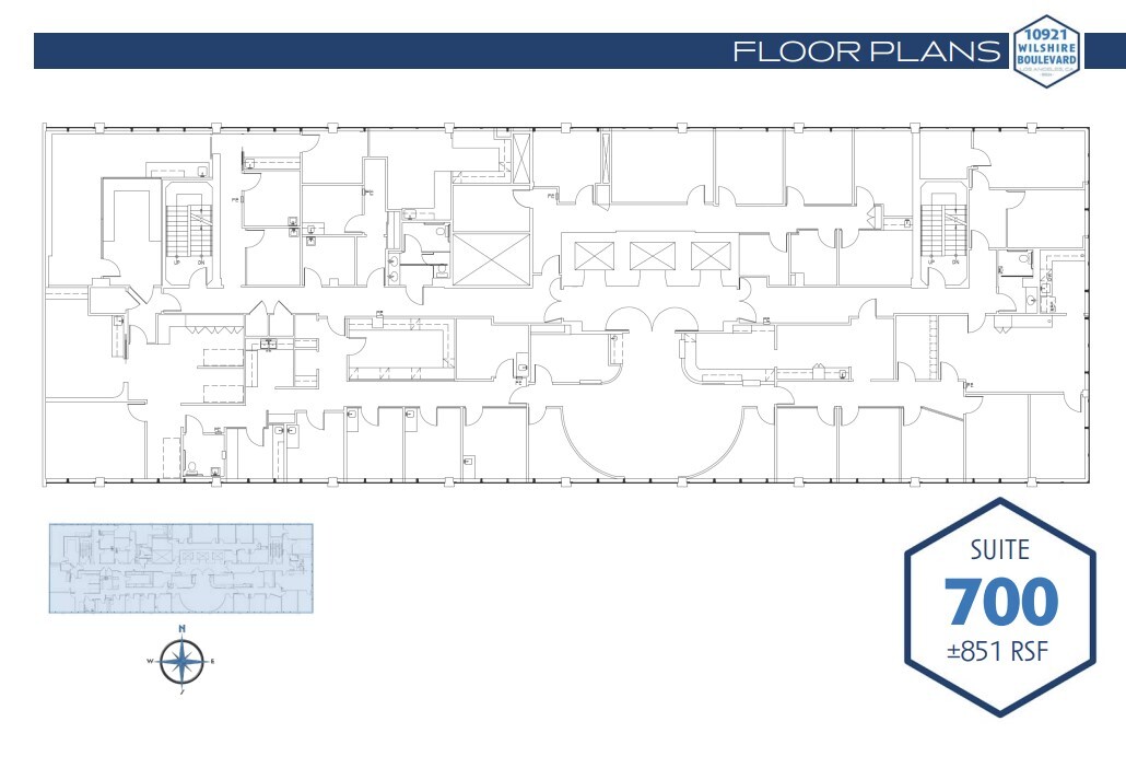 10921 Wilshire Blvd, Los Angeles, CA for rent Floor Plan- Image 1 of 1