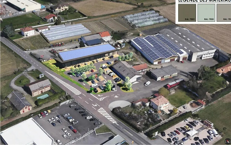 Retail in Tarbes to rent - Aerial - Image 1 of 3