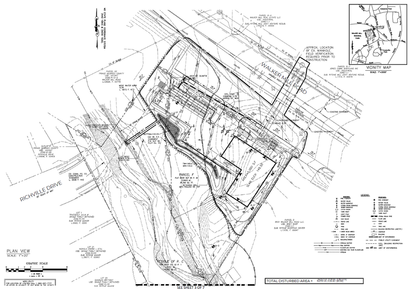 8401 Walker Mill Rd, Capitol Heights, MD for sale - Site Plan - Image 1 of 3