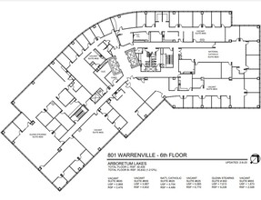 801 Warrenville Rd, Lisle, IL for rent Floor Plan- Image 2 of 2