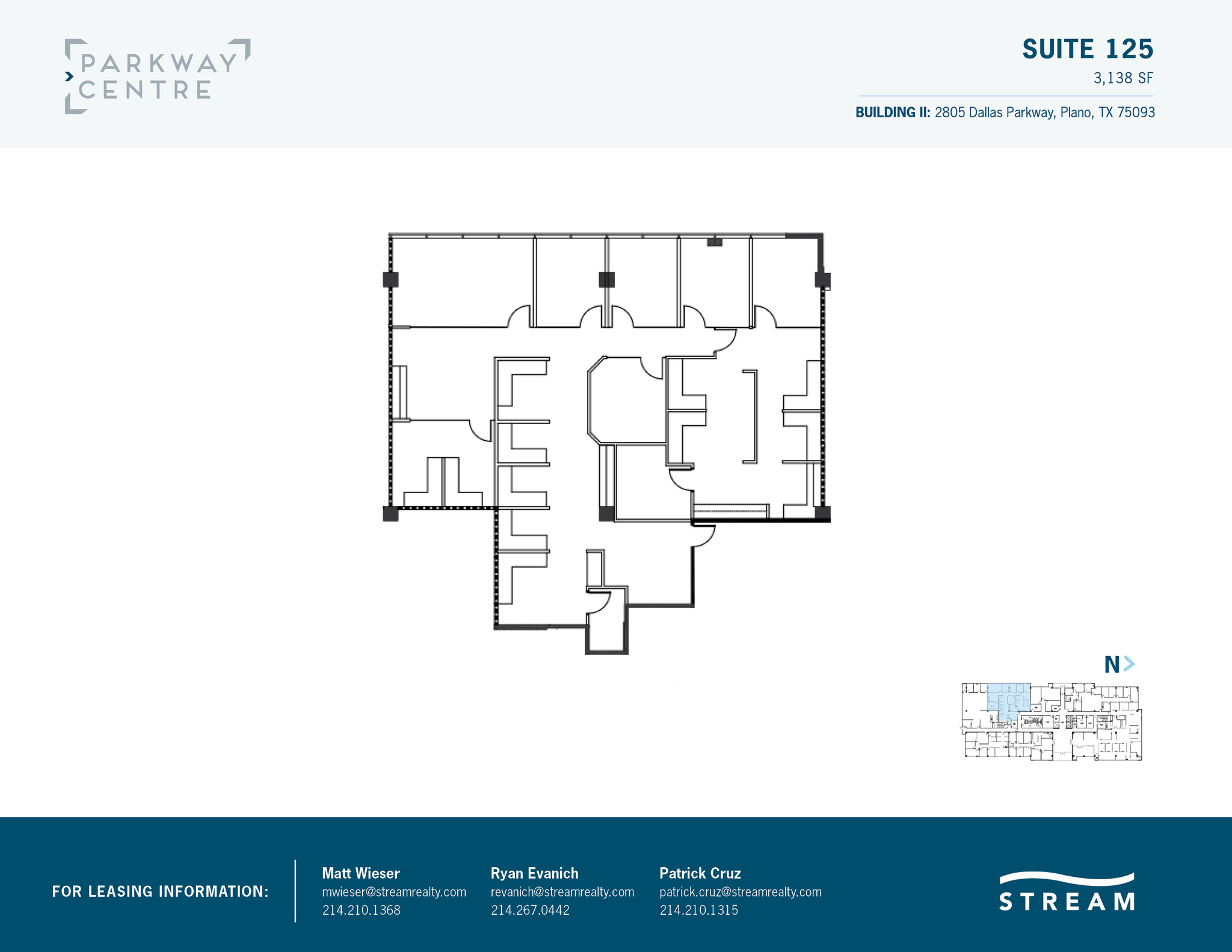 2805 Dallas Pkwy, Plano, TX for rent Floor Plan- Image 1 of 1