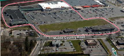 264-350 Middle Country Rd, Coram, NY - aerial  map view - Image1