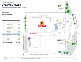 365 Convery Blvd, Perth Amboy, NJ to rent Site Plan- Image 1 of 1