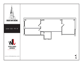 77 W Washington St, Chicago, IL to rent Floor Plan- Image 1 of 1
