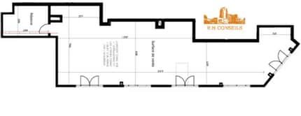 97 Rue Jacques Duclos, Aulnay-sous-Bois to rent Site Plan- Image 2 of 2