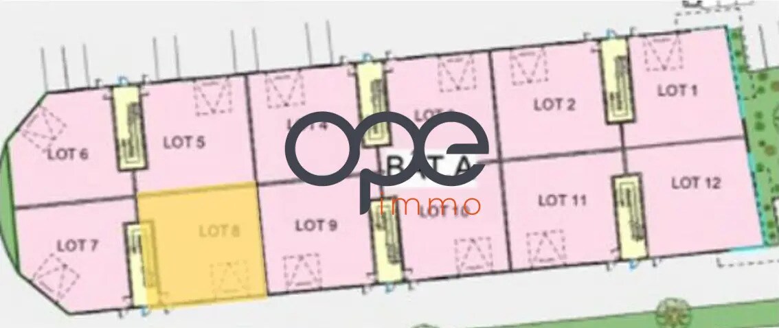 Industrial in Villeneuve-la-Garenne to rent Site Plan- Image 1 of 2