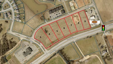 Russellville Rd, Bowling Green, KY - aerial  map view