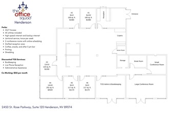 2450 St. Rose Pky, Henderson, NV for rent Site Plan- Image 1 of 1