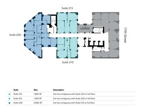 910 17th St NW, Washington, DC for rent Floor Plan- Image 1 of 1