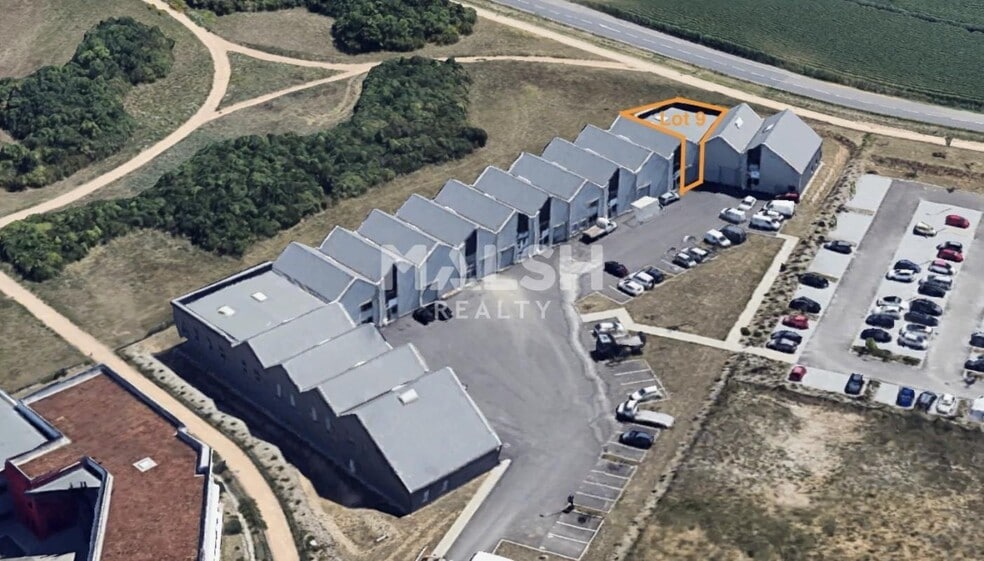 4 Rue Marcel Dassault, Genas to rent - Aerial - Image 3 of 4
