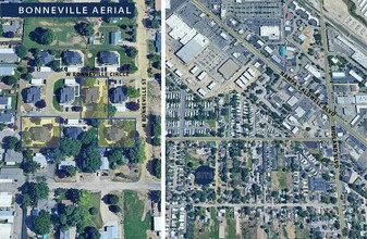 1470 W Bonneville Cir, Nampa, ID - aerial  map view