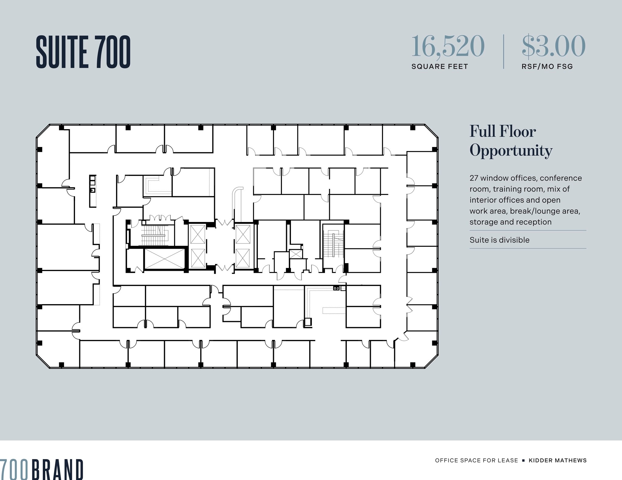 700 N Brand Blvd, Glendale, CA to rent Floor Plan- Image 1 of 1