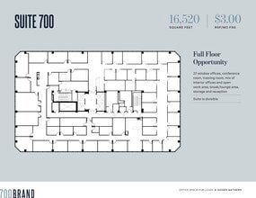 700 N Brand Blvd, Glendale, CA to rent Floor Plan- Image 1 of 1
