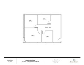 23603 Park Sorrento, Calabasas, CA for rent Floor Plan- Image 2 of 7