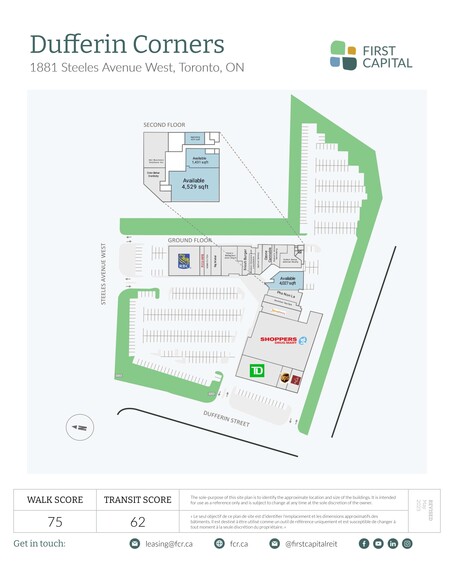 1881 Steeles Ave W, Toronto, ON for rent - Site Plan - Image 2 of 6