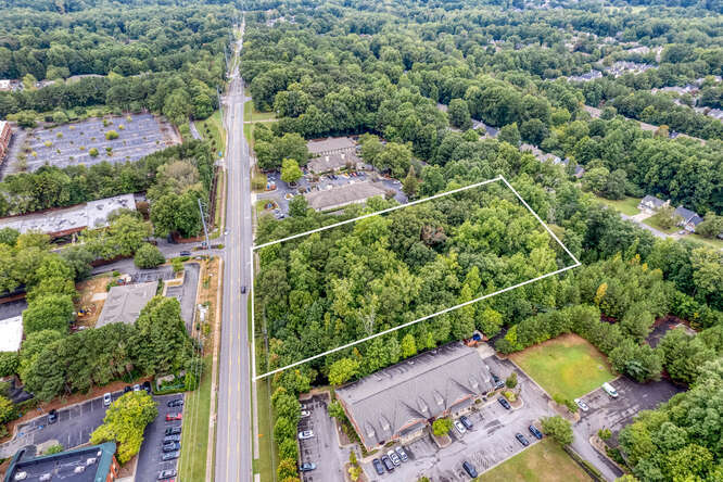 1268 Upper Hembree, Roswell, GA for sale - Aerial - Image 3 of 7