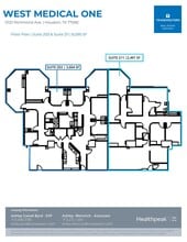 12121 Richmond Ave, Houston, TX to rent Floor Plan- Image 2 of 2