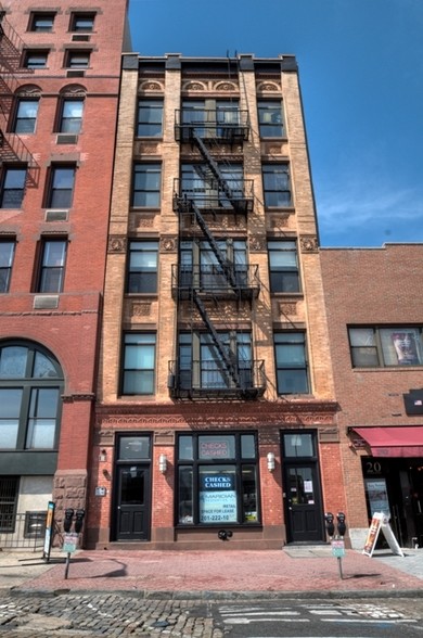 22 Hudson Pl, Hoboken, NJ for rent - Building Photo - Image 1 of 1