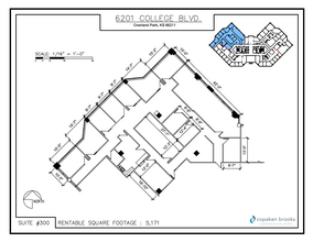 6201 College Blvd, Overland Park, KS for rent Floor Plan- Image 1 of 1